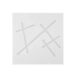 LED-Deckenlampe Snip, weiß matt, Länge 50 cm, Metall, CCT