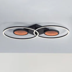 LED-Deckenlampe Tunel mit Fernbedienung, CCT, RGB
