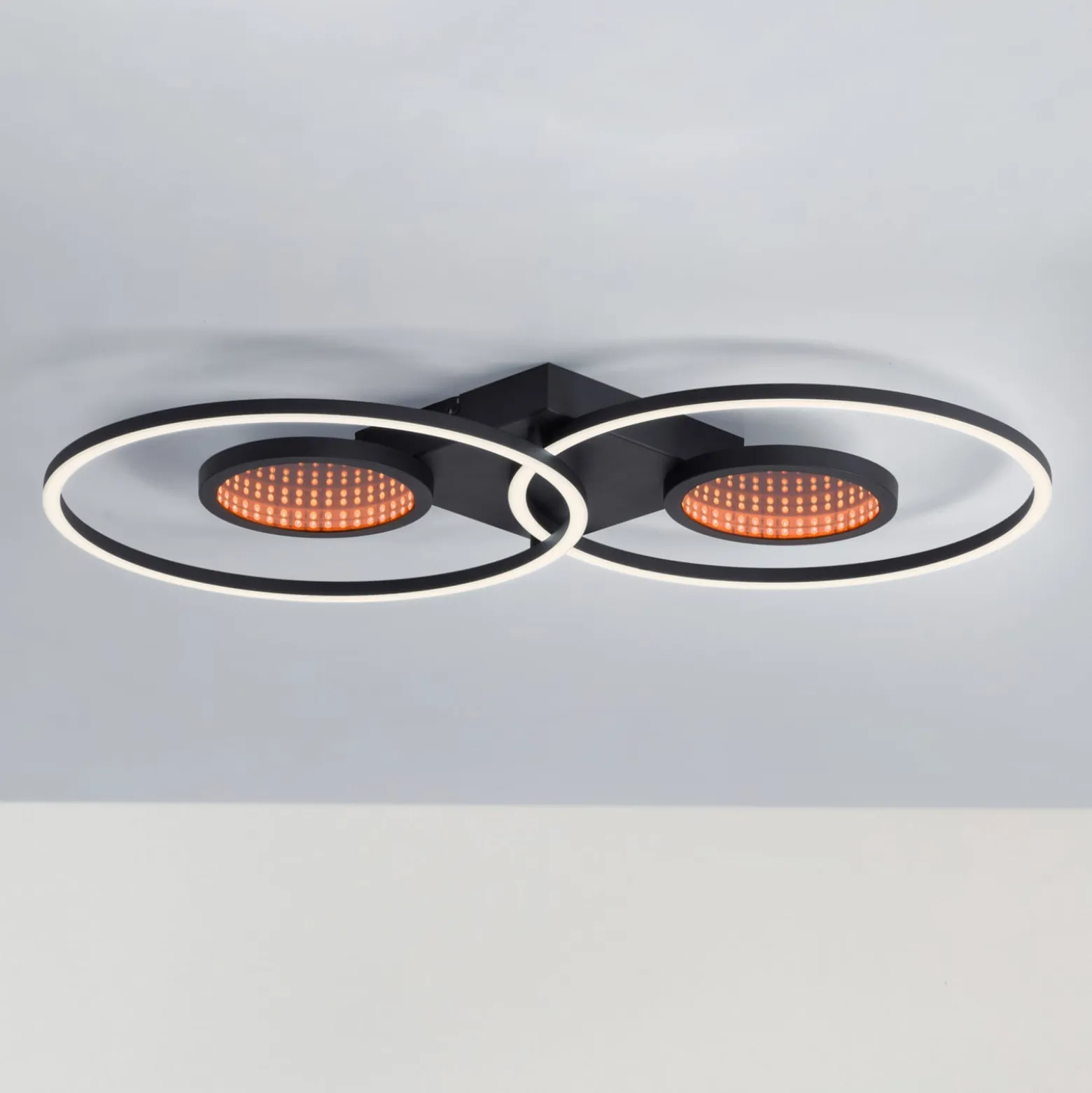LED-Deckenlampe Tunel mit Fernbedienung, CCT, RGB