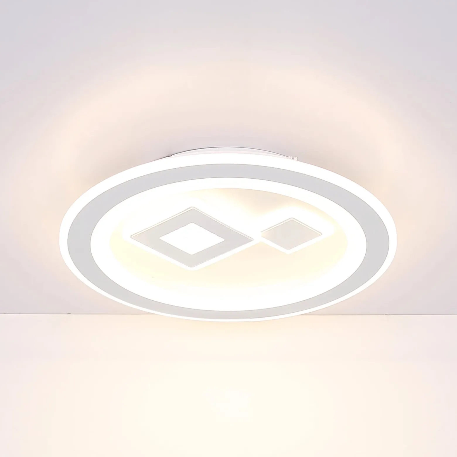 LED-Deckenlampe Valeria, CCT-Funktion, rund