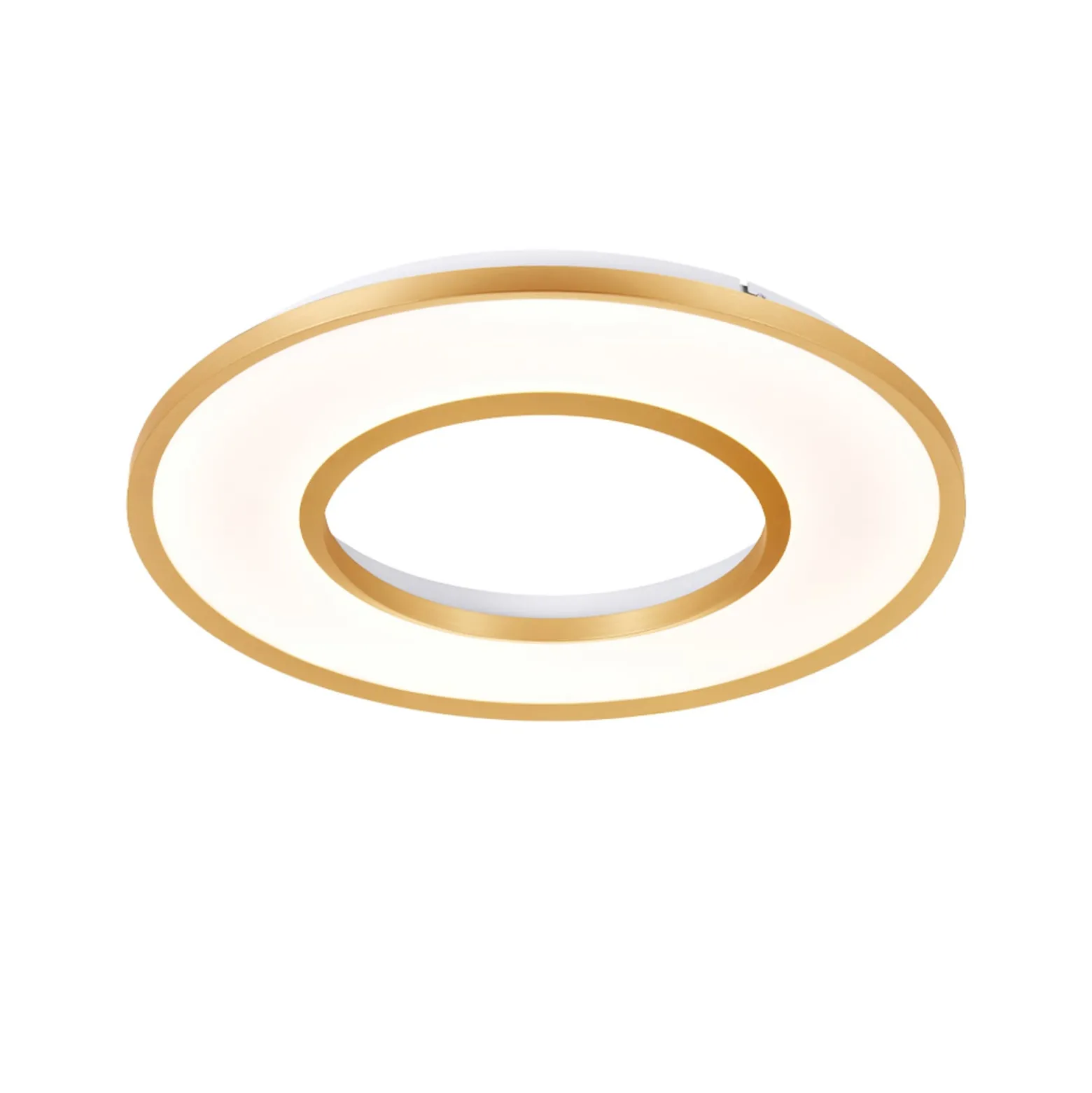 LED-Deckenlampe Valeria, goldfarben gebürstet Ø 60 cm Metall