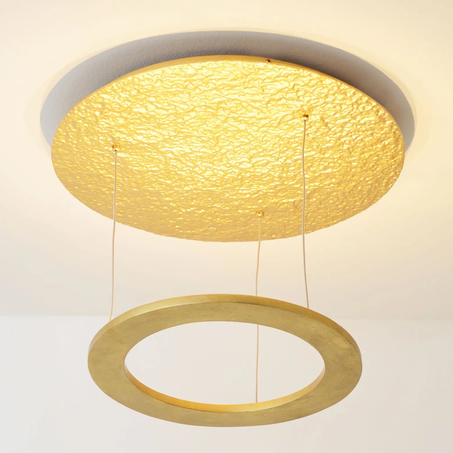LED-Deckenlampe Venere, gold