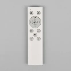 LED-Deckenlampe Vono, schwarz/klar, Ø 40 cm, CCT, RGB Remote