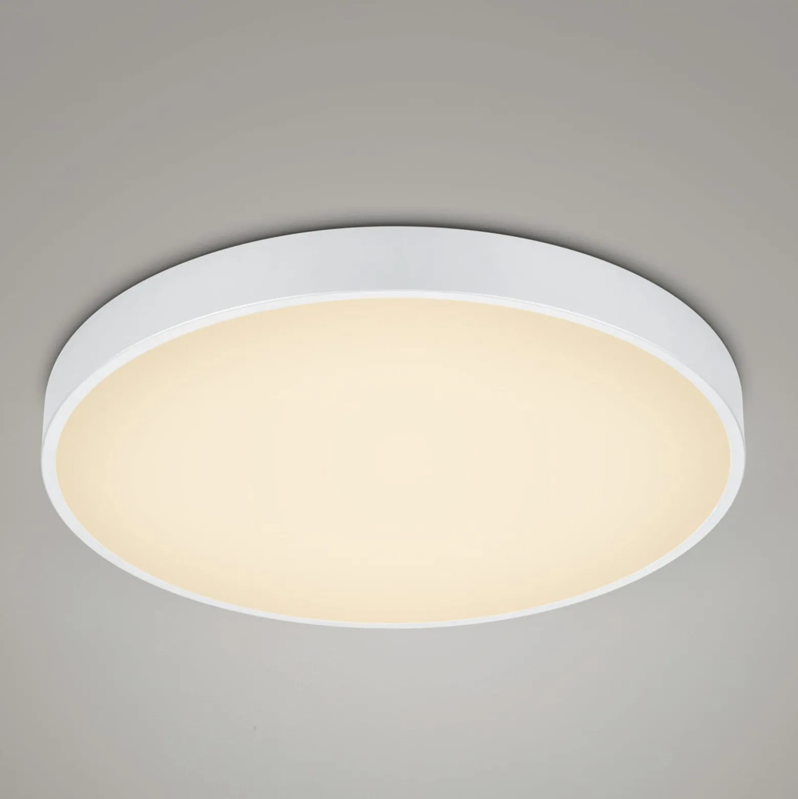 LED-Deckenlampe Waco, CCT, Ø 49,5 cm, weiß matt