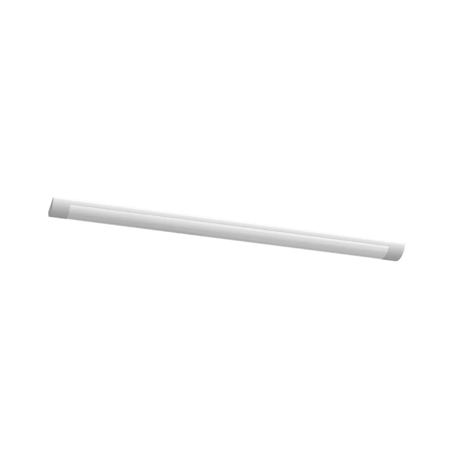 LED-Deckenleuchte Batten, Länge 90 cm, Alu, weiß, 4.000 K