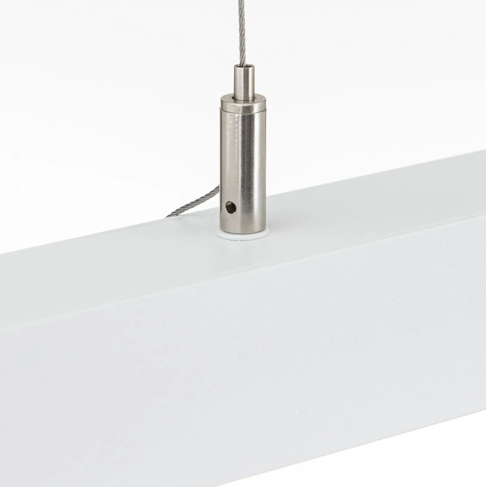 LED-Deckenleuchte Bounce, weiß, Länge 113 cm, CCT, Aluminium