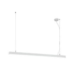 LED-Deckenleuchte Bounce, weiß, Länge 113 cm, CCT, Aluminium