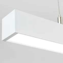 LED-Deckenleuchte Bounce, weiß, Länge 113 cm, CCT, Aluminium