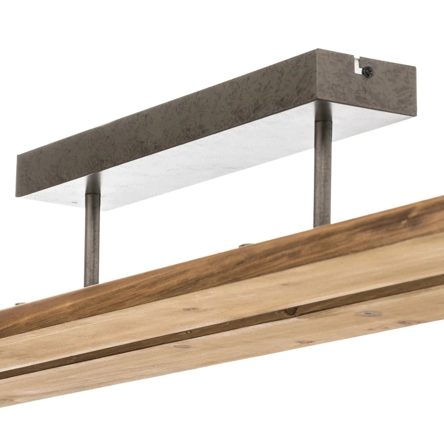 LED-Deckenleuchte Brad aus Holz
