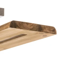 LED-Deckenleuchte Brad aus Holz