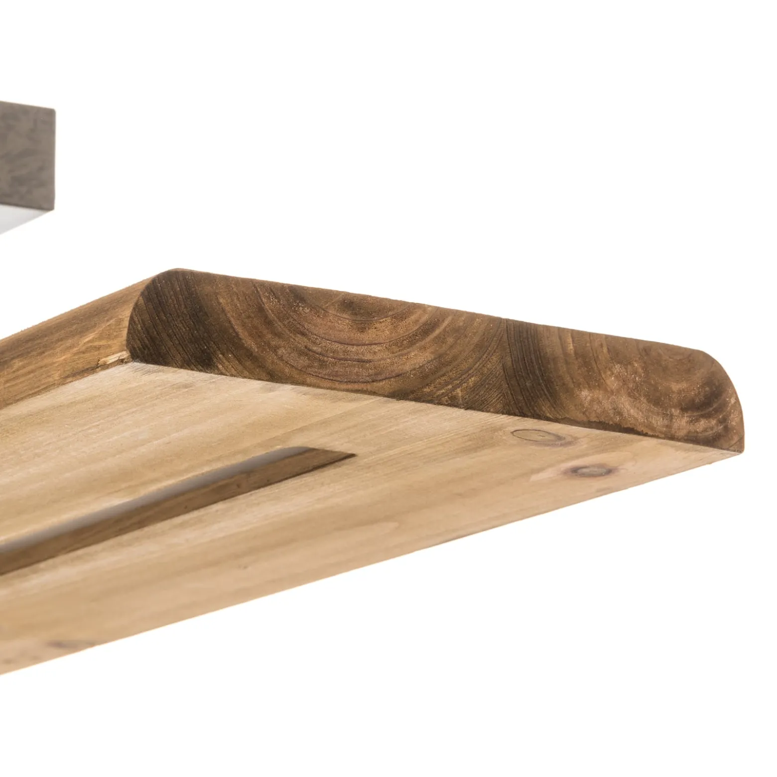 LED-Deckenleuchte Brad aus Holz