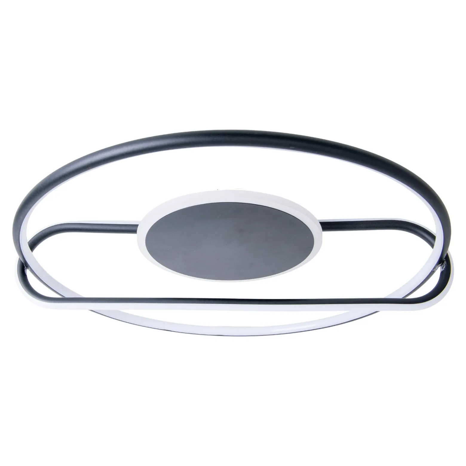 LED-Deckenleuchte Brendan, Ø 54 cm, schwarz