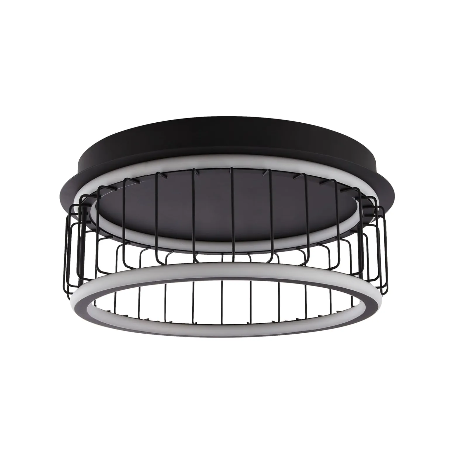 LED-Deckenleuchte Cage Ø 40cm