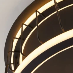 LED-Deckenleuchte Cage Ø 40cm