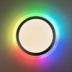 LED-Deckenleuchte Cyba Sterne CCT RGB-Sidelight