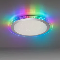LED-Deckenleuchte Cyba Sterne CCT RGB-Sidelight