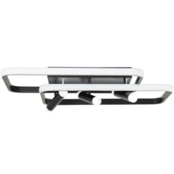 LED-Deckenleuchte Dalida, dreiflammig, Rechtecke