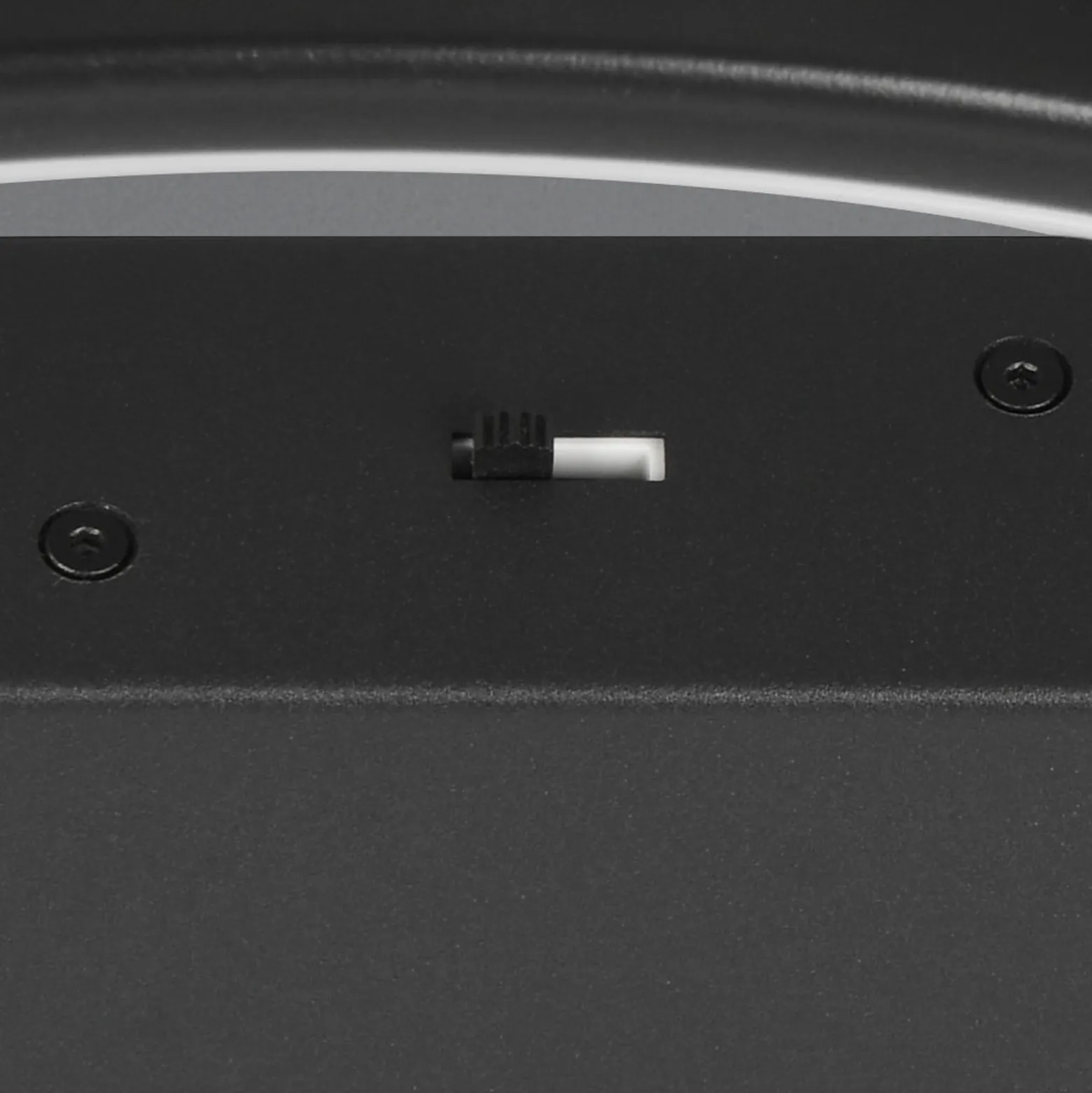 LED-Deckenleuchte Darvin, schwarz, Metall, Kunststoff, CCT