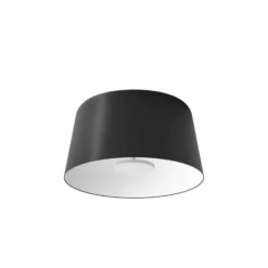LED-Deckenleuchte Delfi_S, schwarz, Ø 45 cm, Metall