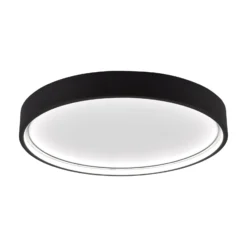 LED-Deckenleuchte Doha, CCT, schwarz matt