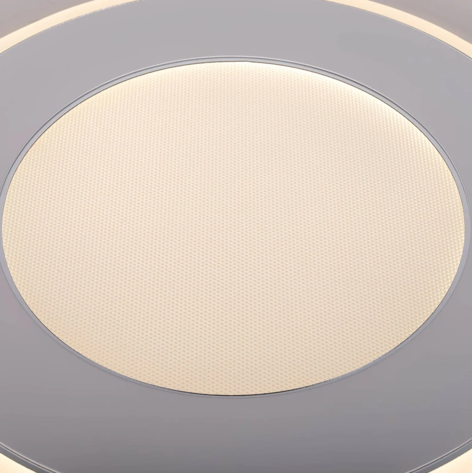 LED-Deckenleuchte Doira, weiß, Metall, Ø 50 cm, CCT, Remote