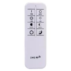 LED-Deckenleuchte Doira, weiß, Metall, Ø 50 cm, CCT, Remote
