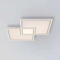 LED-Deckenleuchte Edging CCT, 67,5 x 67,5cm