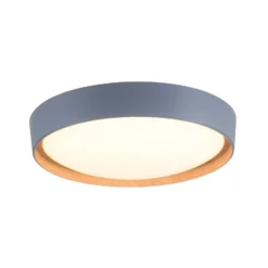 LED-Deckenleuchte Emilia, dreistufig dimmbar, grau