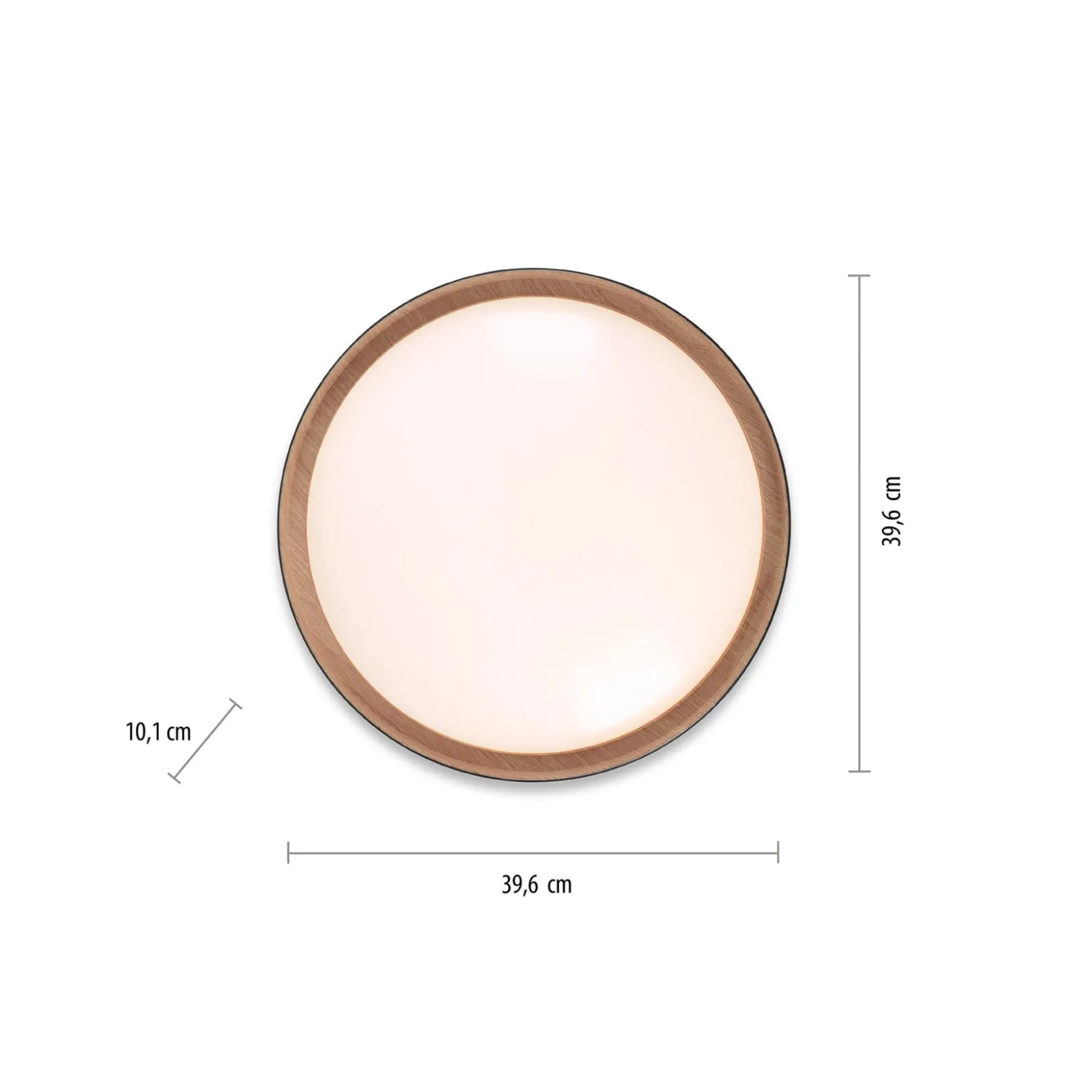 LED-Deckenleuchte Emilia 3-stufig dimmbar schwarz
