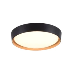LED-Deckenleuchte Emilia 3-stufig dimmbar schwarz