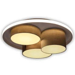 LED-Deckenleuchte Eppan, dreiflammig, dimmbar