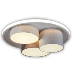 LED-Deckenleuchte Eppan, dreiflammig, dimmbar