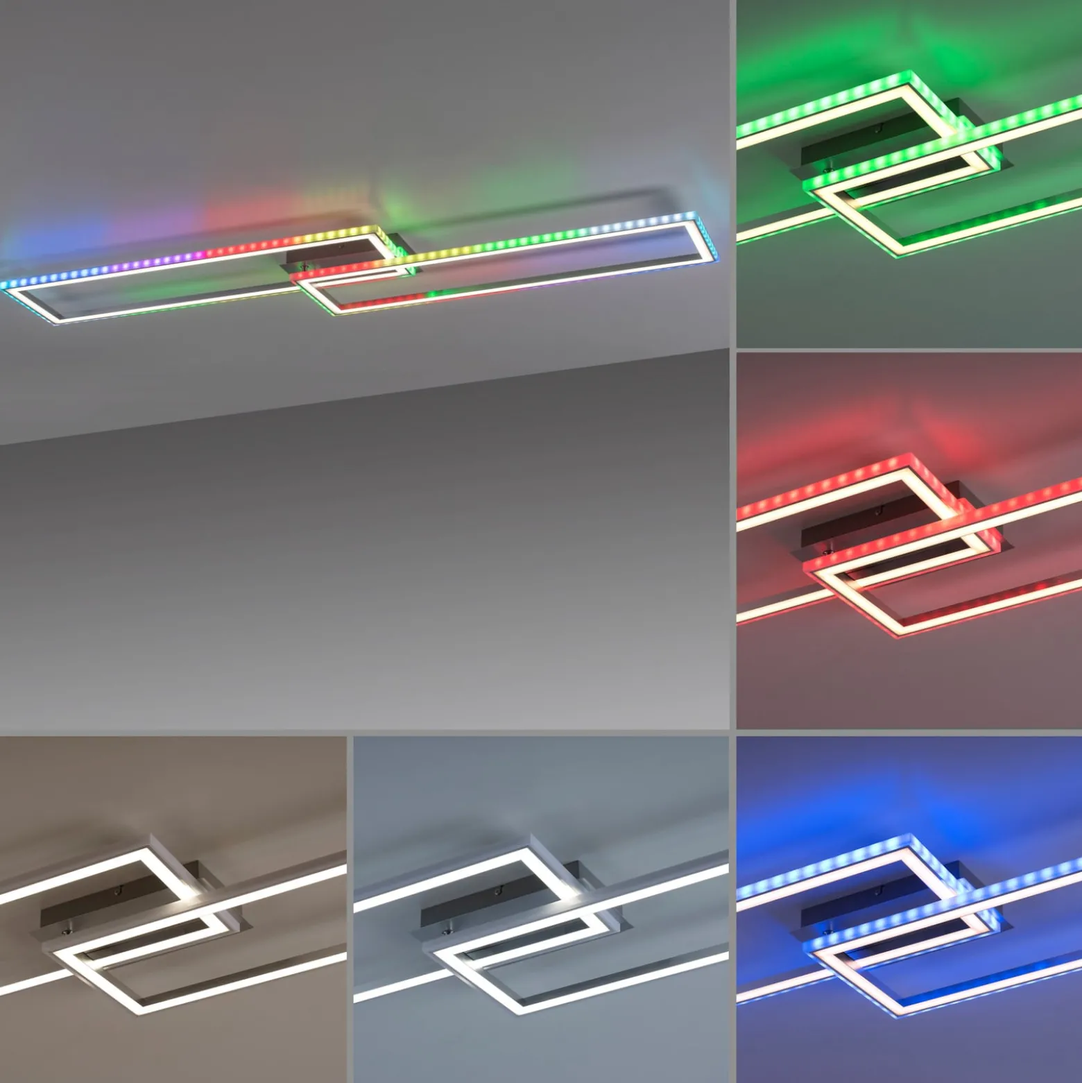 LED-Deckenleuchte Felix60, 121 cm x 29,5 cm