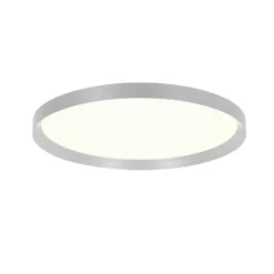 LED-Deckenleuchte Flady, stahl, Ø 50 cm, direkt/indirekt