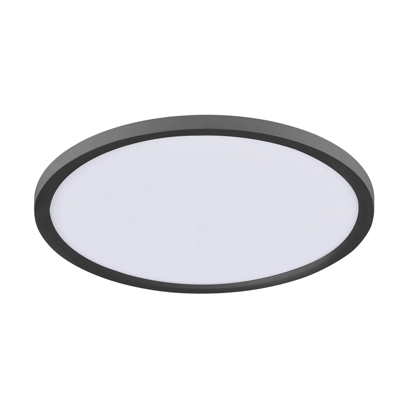 LED-Deckenleuchte Flat CCT, Ø 40 cm, schwarz