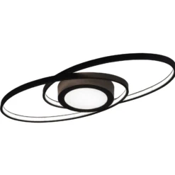 LED-Deckenleuchte Galaxy, dimmbar, anthrazit