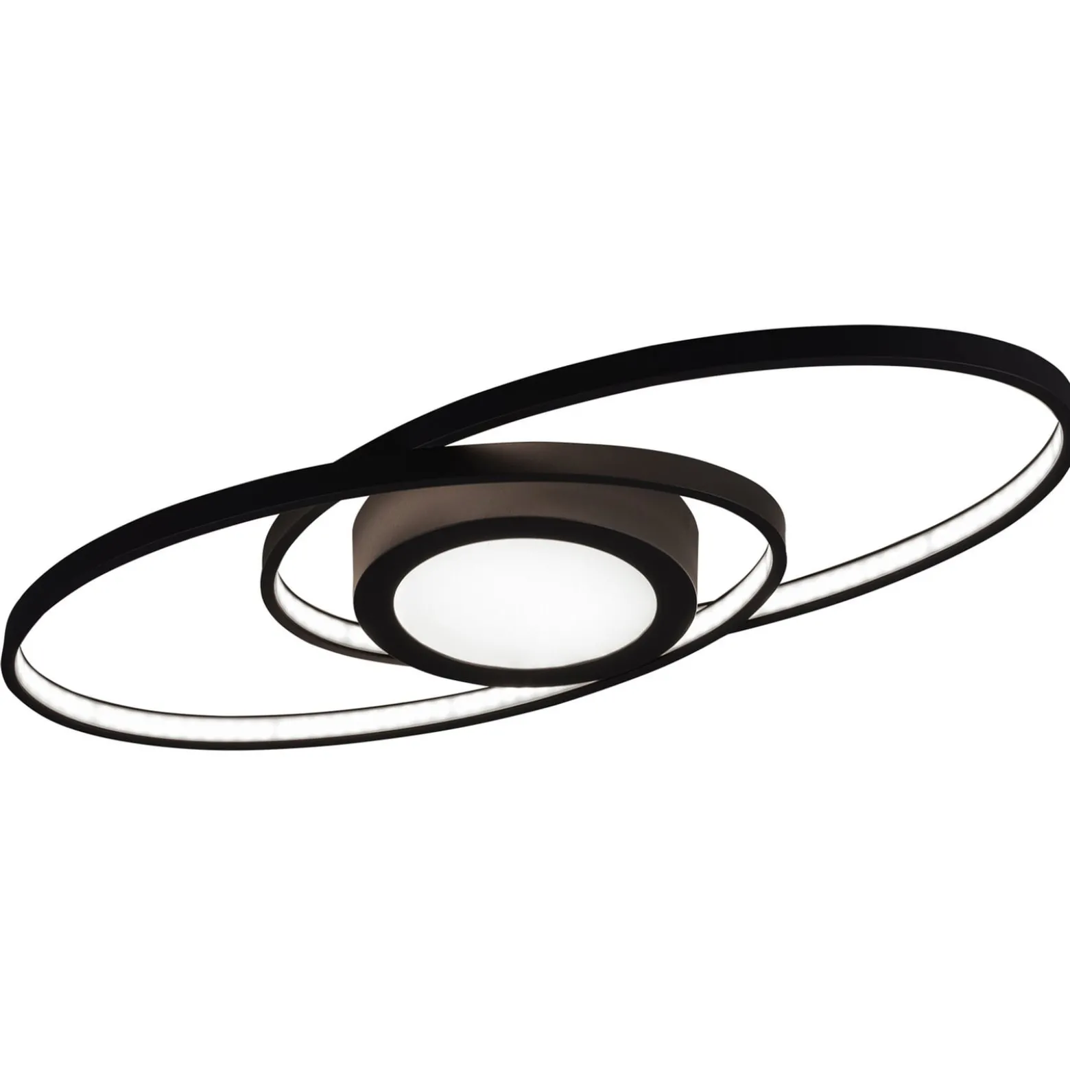 LED-Deckenleuchte Galaxy, dimmbar, anthrazit
