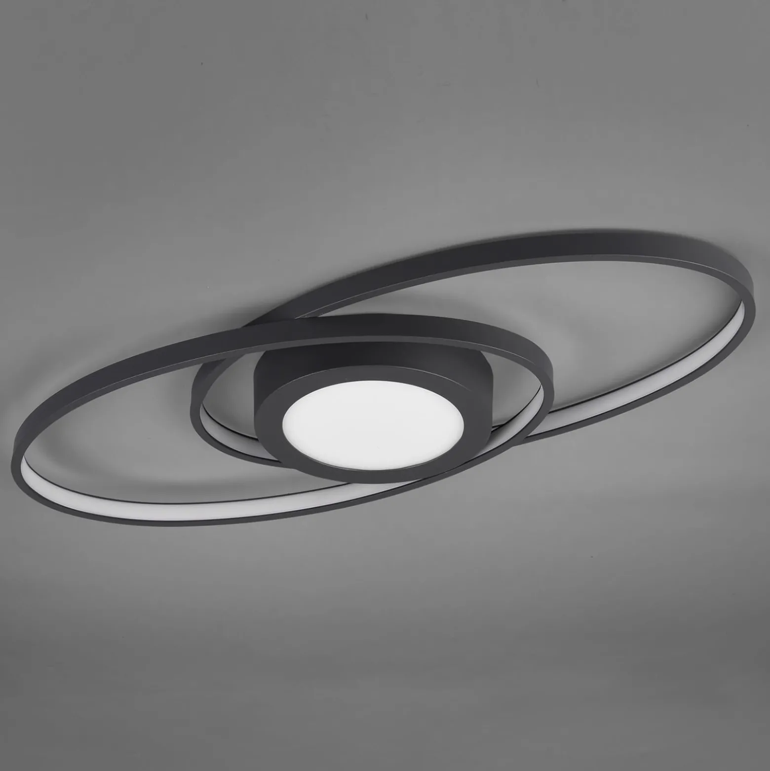 LED-Deckenleuchte Galaxy, dimmbar, anthrazit