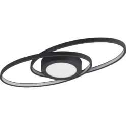 LED-Deckenleuchte Galaxy, dimmbar, anthrazit