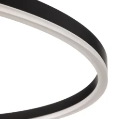 LED-Deckenleuchte Giotto 1fl., schwarz