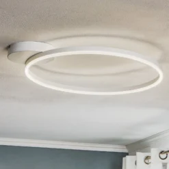 LED-Deckenleuchte Giotto 1fl., weiß