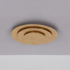 LED-Deckenleuchte Heda, Ø 49 cm, goldfarben, Metall