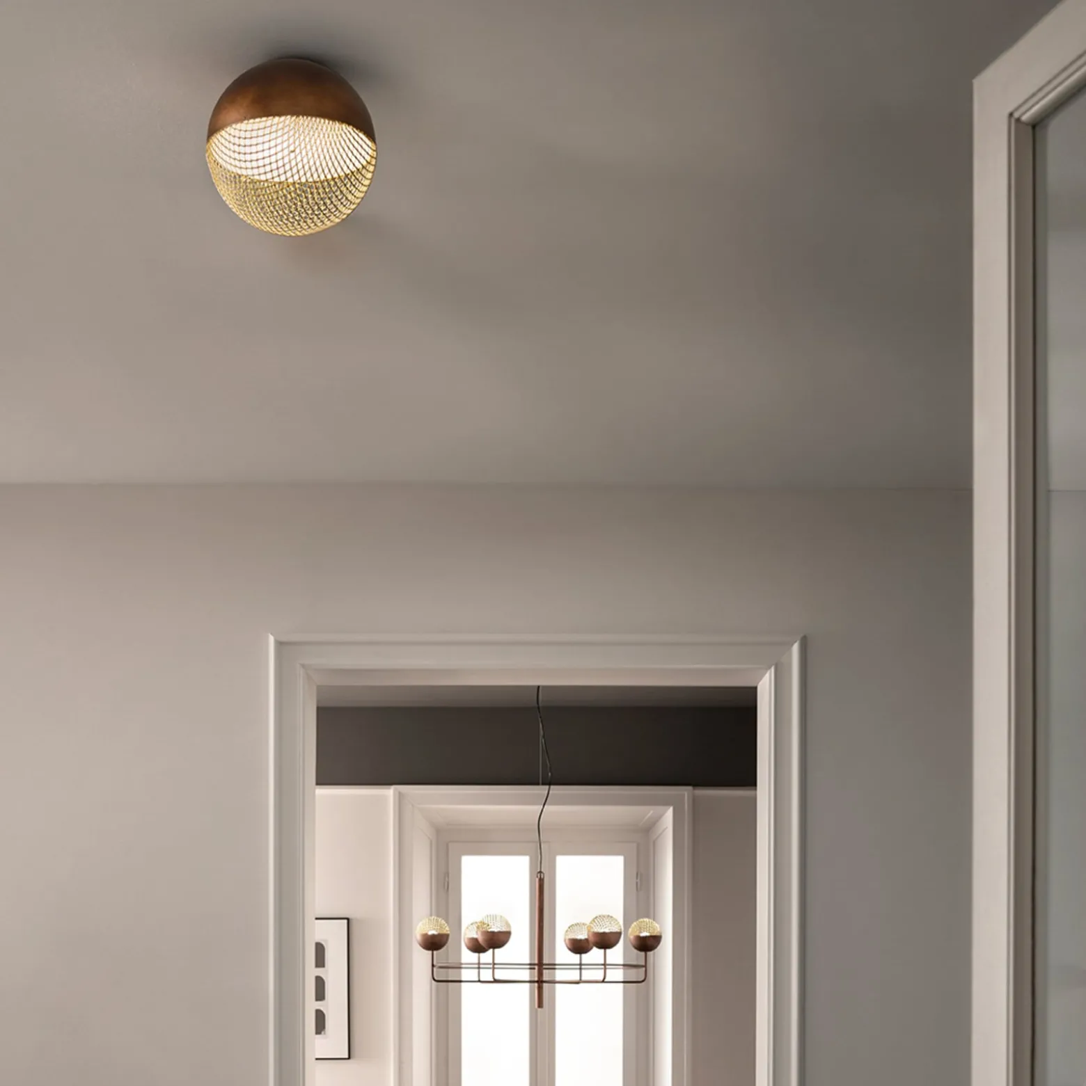 LED-Deckenleuchte Iglù, Ø 25,5 cm
