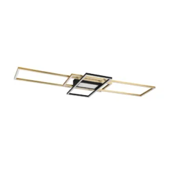 LED-Deckenleuchte Irvine, CCT, dimmbar, messing