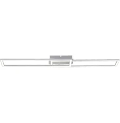 LED-Deckenleuchte Iven, stahl, dim, 101,6x19,8cm