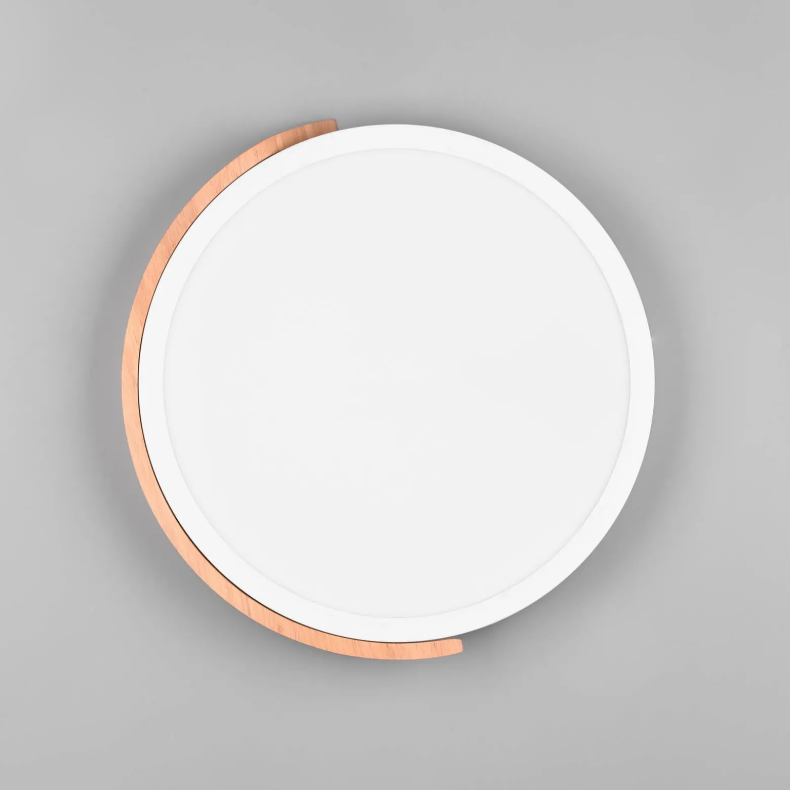 LED-Deckenleuchte Jano, Ø 31,5 cm, 3.000K, weiß