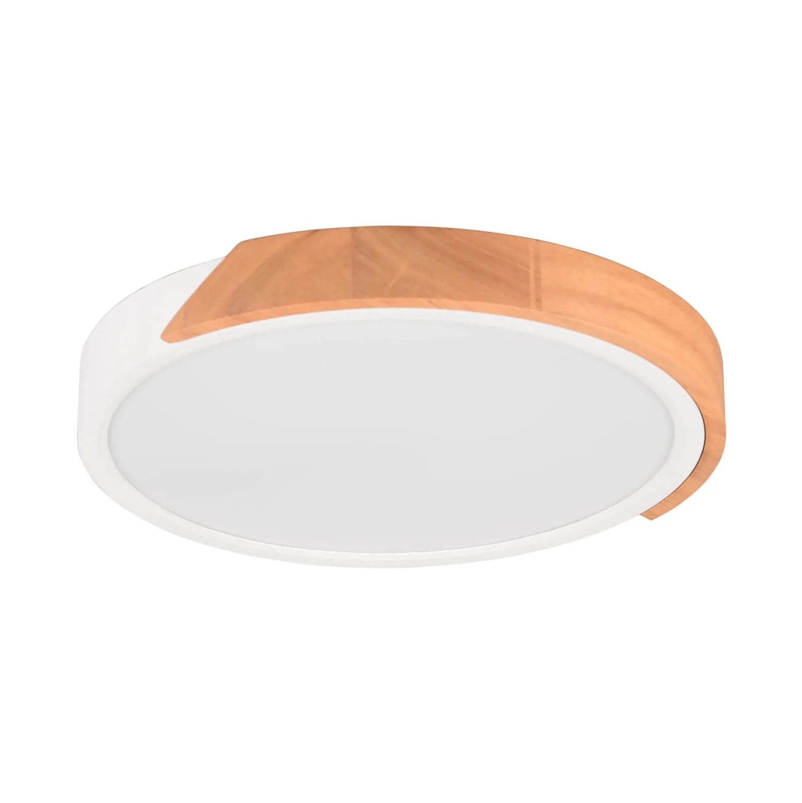 LED-Deckenleuchte Jano, Ø 31,5 cm, 3.000K, weiß