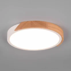 LED-Deckenleuchte Jano, Ø 31,5 cm, 3.000K, weiß