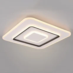 LED-Deckenleuchte Jora eckig, 60 x 60 cm