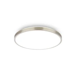 LED-Deckenleuchte Kaida nickel matt, Ø 30 cm, EEK A, 4.000 K